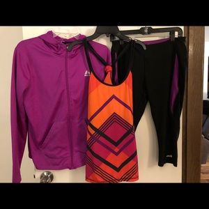 Women’s Three Piece Workout Gear
